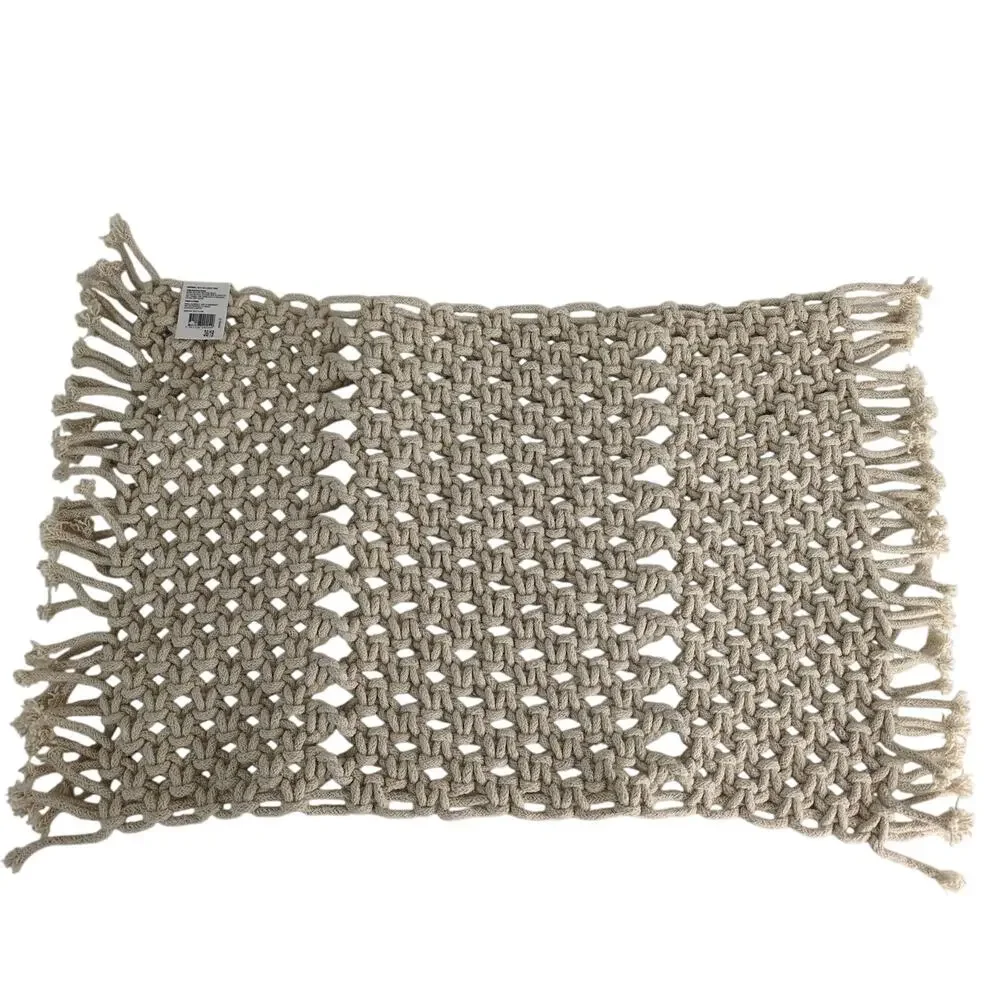 Anko Beige Macrame Placemat or Wall Hanging from‎ Australia 14x18